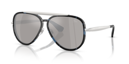 Blue Havana / Light Grey Mirror Silver (10056G)