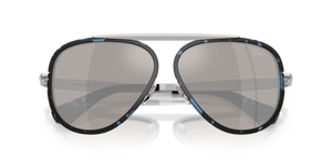 Blue Havana / Light Grey Mirror Silver (10056G)