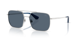 Silver / Blue Polarized (10052V)