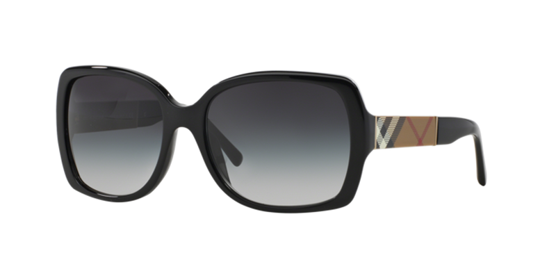 Burberry BE4160 in Black - Front View