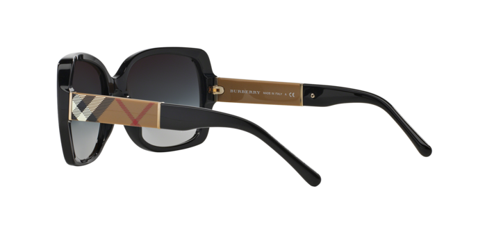 Burberry BE4160 in Black / Grey Gradient (34338G) - Side View