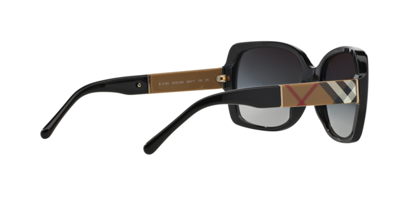 Burberry BE4160 in Black - Temple Detail