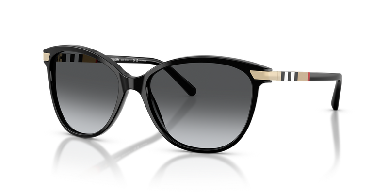 Burberry BE4216 in Black / Polarized Grey Gradient (3001T3) - Alternate View