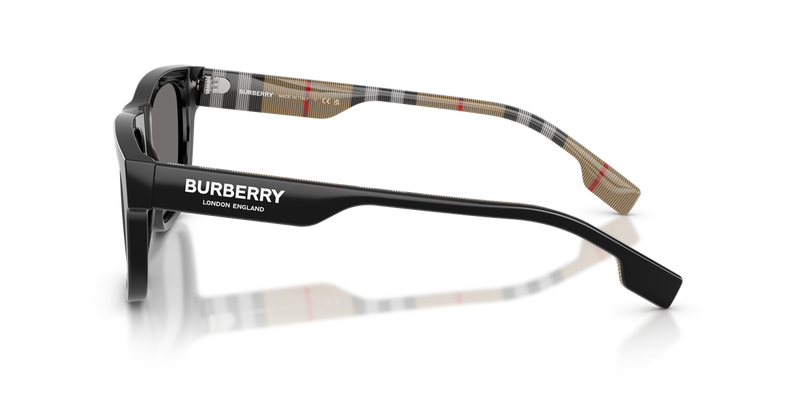 Burberry BE4293 in Black / Polarized Grey (377381) - Back View