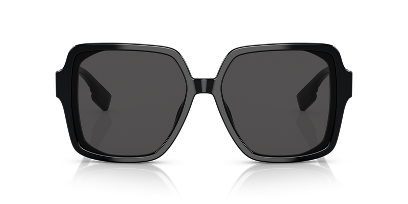 Burberry BE4379D in Black / Dark Grey (300187) - Alternate View