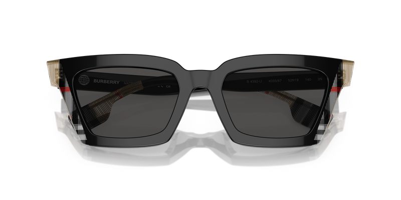 Burberry BRIAR in Black/Vintage Check - Alternate View