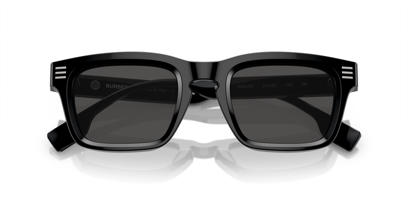Burberry BE4403 in Black / Dark Grey (300187) - Side View