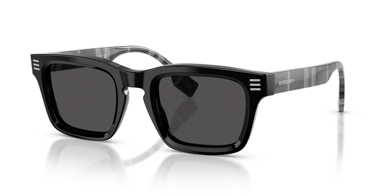 Burberry BE4403 in Black / Dark Grey (385887) - Alternate View