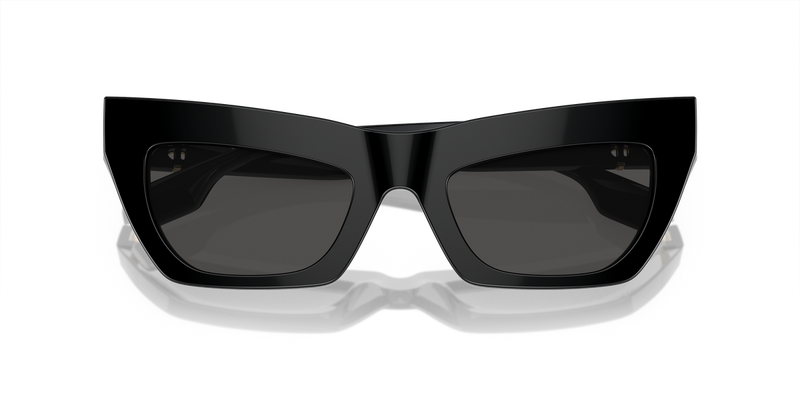 Burberry BE4405F in Black / Dark Grey (300187) - Side View