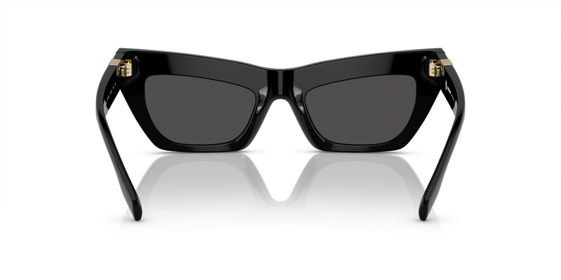 Burberry BE4405 in Black / Dark Grey (300187) - Temple Detail