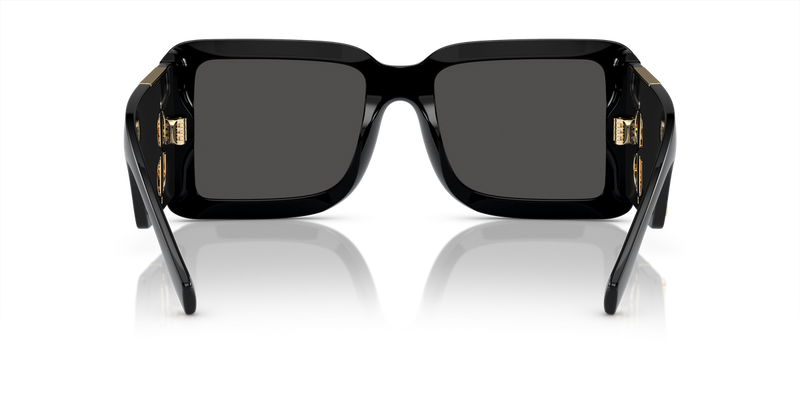 Burberry BE4406U in Black / Dark Grey (300187) - Temple Detail