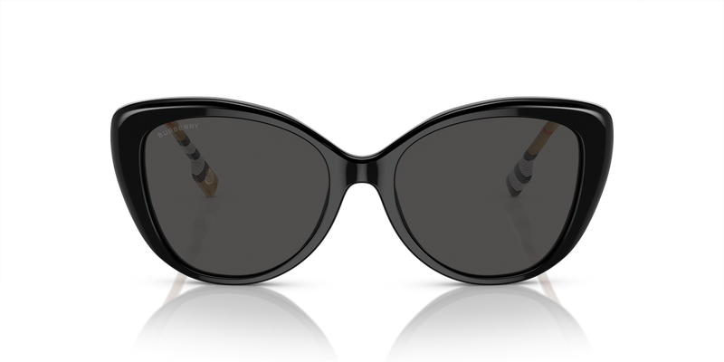 Burberry BE4407 in Black / Dark Grey (385387) - Alternate View