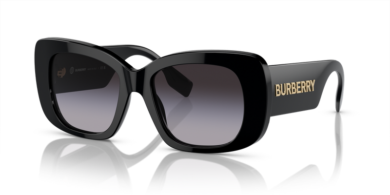 Burberry BE4410 in Black / Grey Gradient (30018G) - Front View