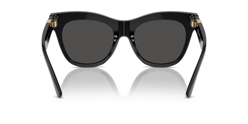 Burberry BE4418 in Black / Dark Grey (300187) - Temple Detail