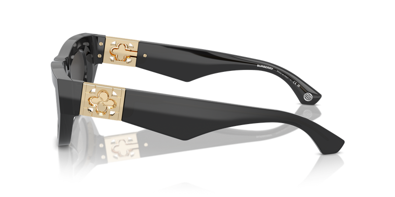 Burberry BE4422U in Dark Grey (411287) - Back View
