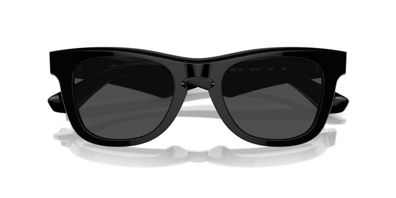 Burberry BE4426F in Black / Dark Grey (300187) - Side View