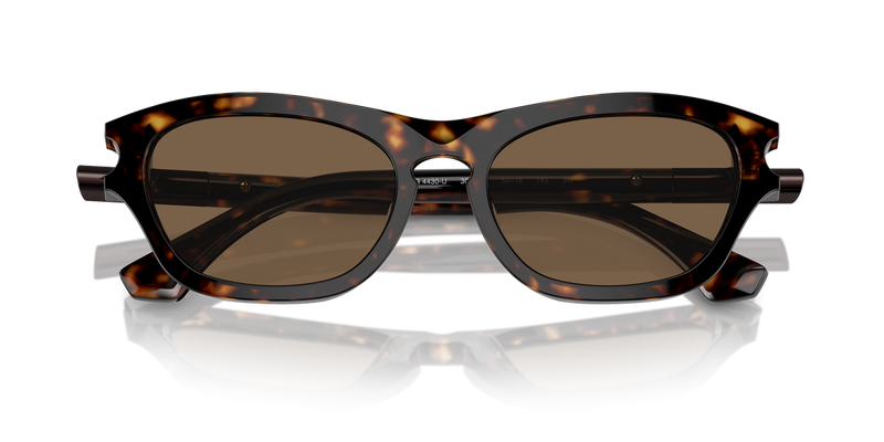 Burberry BE4430U in Dark Havana / Dark Brown (300273) - Side View