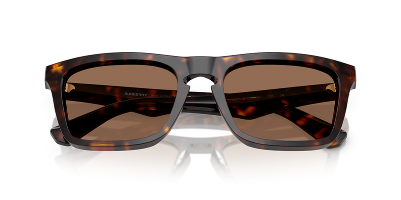 Burberry BE4434 in Dark Havana / Dark Brown (300273) - Side View
