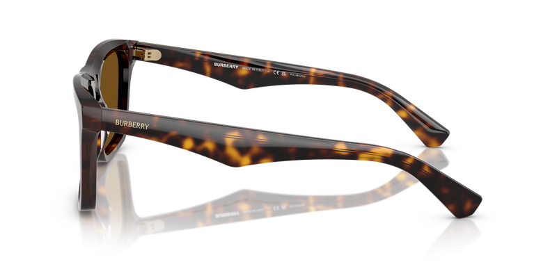 Burberry BE4434 in Dark Havana / Dark Brown Polarized (300283) - Alternate View