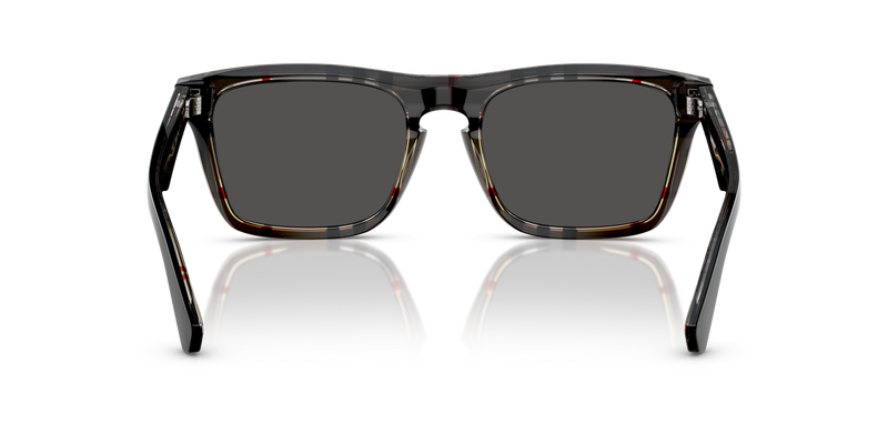 Burberry BE4434 in Top Black On Vintage Check / Dark Grey (412187) - Alternate View