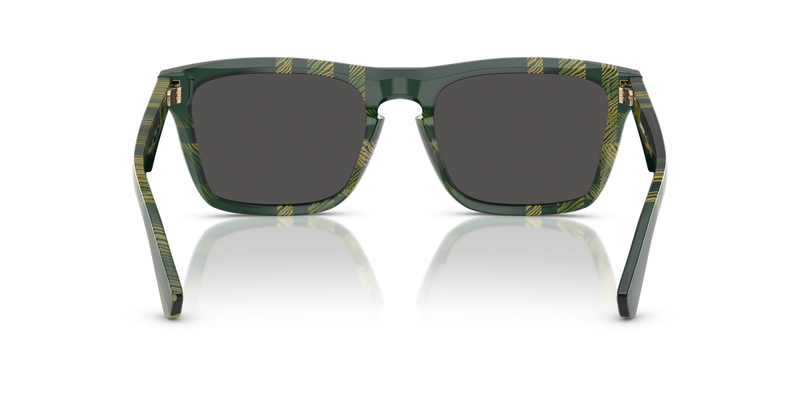 Burberry BE4434 in Check Green / Dark Grey (412587) - Alternate View