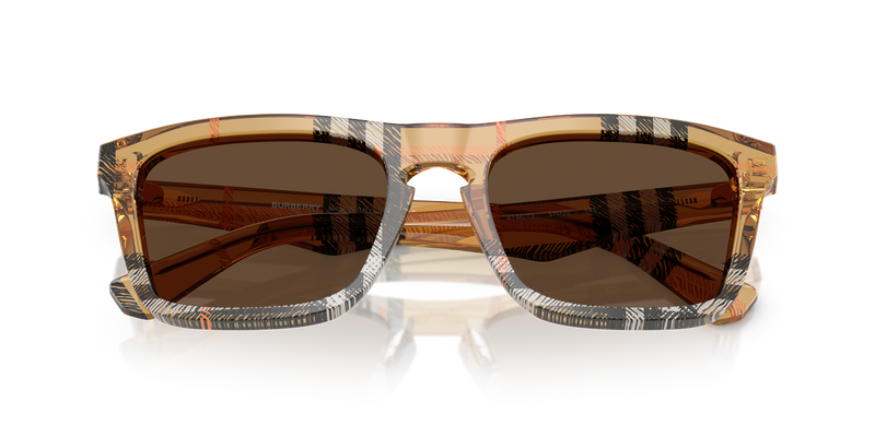 Burberry BE4434 in Check Sand / Dark Brown (414673) - Alternate View