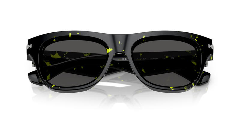 Burberry BE4438U in Green Havana / Dark Grey (412487) - Alternate View
