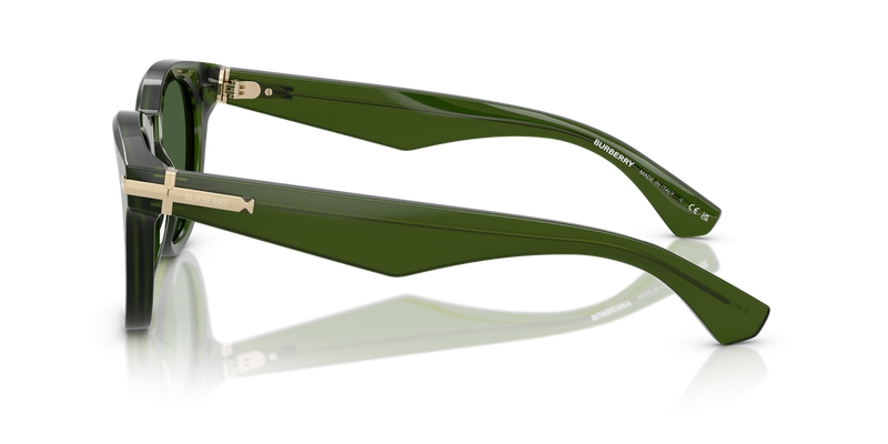 Burberry BE4439 in Green / Dark Green (414871) - Alternate View
