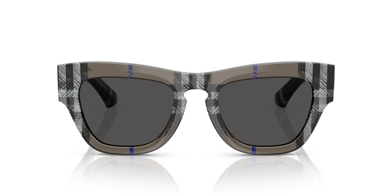 Burberry BE4440U in Check Lichen / Dark Grey (414787) - Alternate View