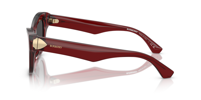 Burberry BE4442U in Bordeaux / Dark Grey (412887) - Alternate View
