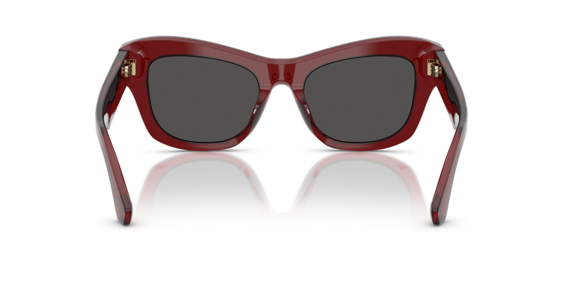 Burberry BE4442U in Bordeaux / Dark Grey (412887) - Alternate View