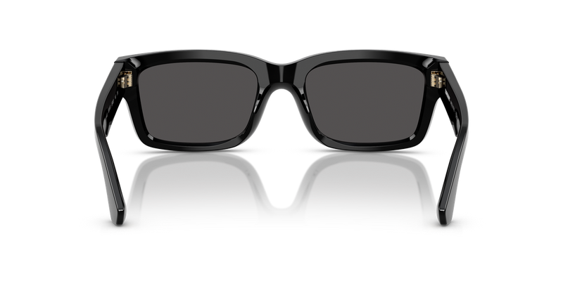 Burberry BE4443 in Black / Dark Grey (300187) - Temple Detail