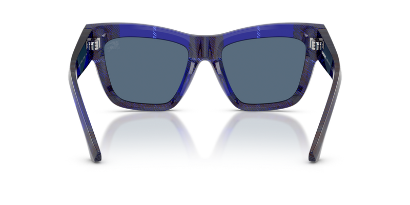 Burberry BE4449 in Check Blue / Dark Blue (411480) - Alternate View