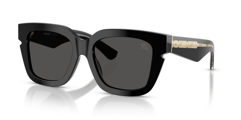 Burberry BE4453 in Black / Dark Grey (300187) - Front View