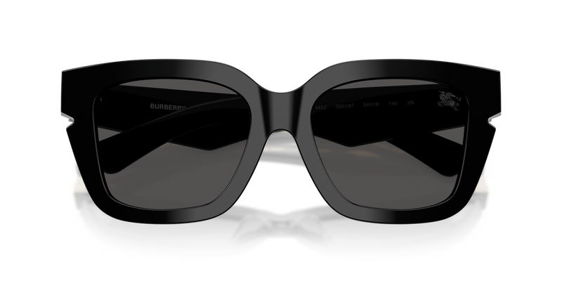 Burberry BE4453 in Black / Dark Grey (300187) - Side View