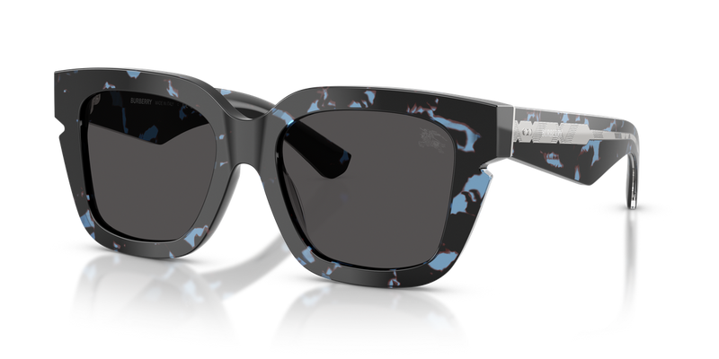 Burberry BE4453 in Blue Havana / Dark Grey (411187) - Alternate View