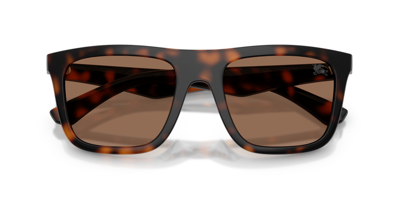 Burberry BE4458U in Dark Havana / Dark Brown (300273) - Side View
