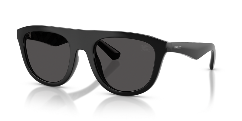 Burberry BE4459U in Black / Dark Grey (300187) - Front View
