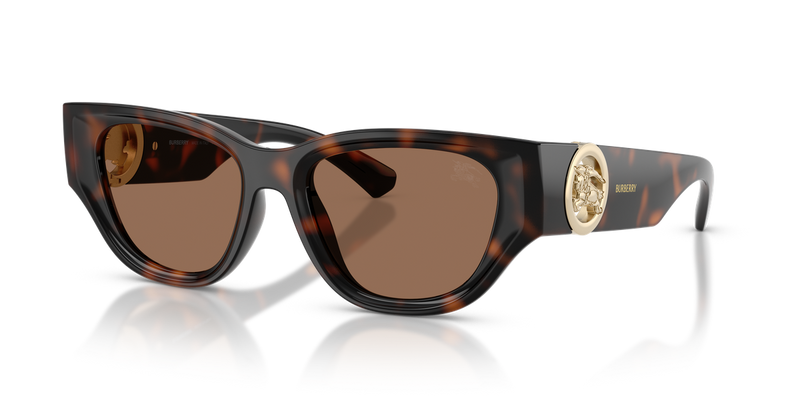 Burberry BE4467U in Dark Havana / Dark Brown (300273) - Alternate View