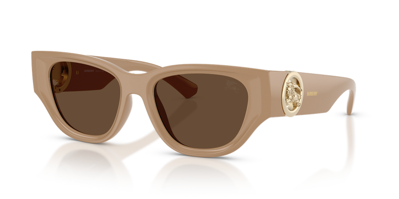 Burberry BE4467U in Beige / Dark Brown (399073) - Alternate View