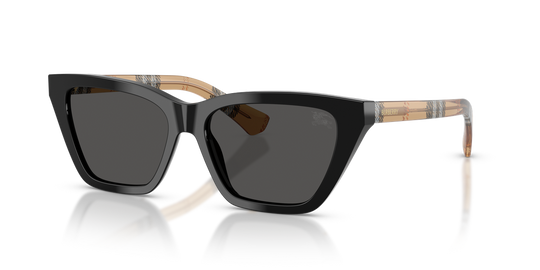 Burberry BE4468F - Black / Dark Grey (416187)