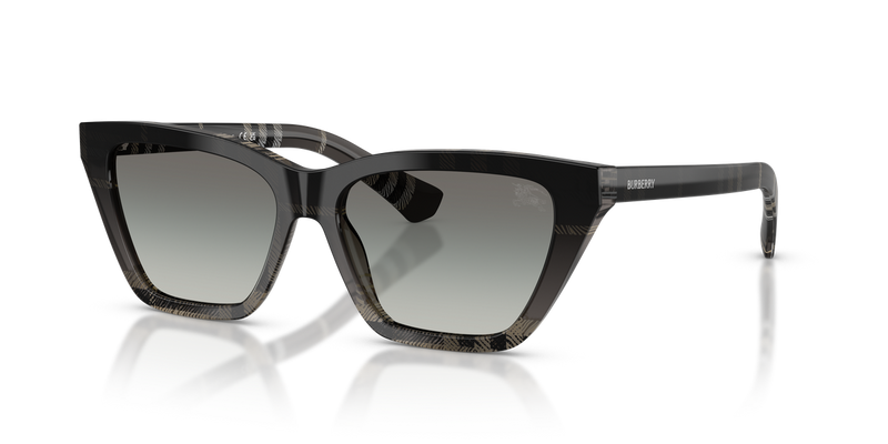 Burberry BE4468F in Grey Check - Alternate View