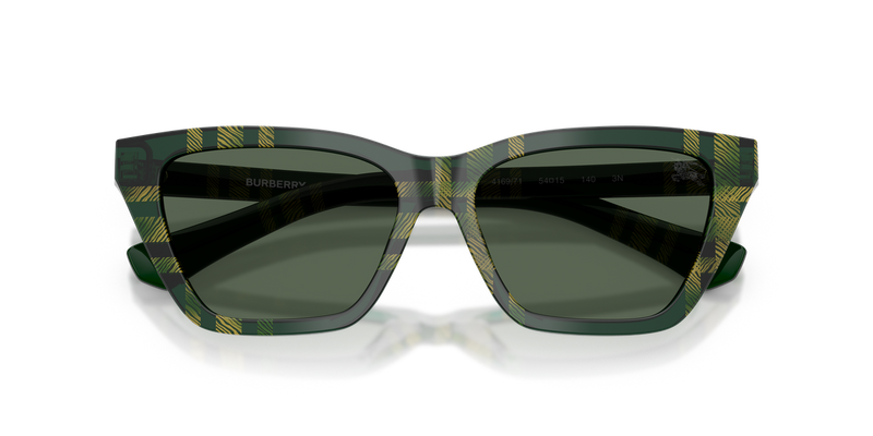 Burberry BE4468 in Check Green - Alternate View