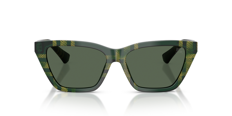 Burberry BE4468 in Check Green - Alternate View