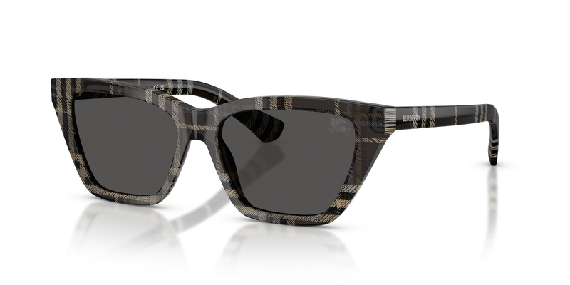 Burberry BE4468 in Grey Check - Alternate View