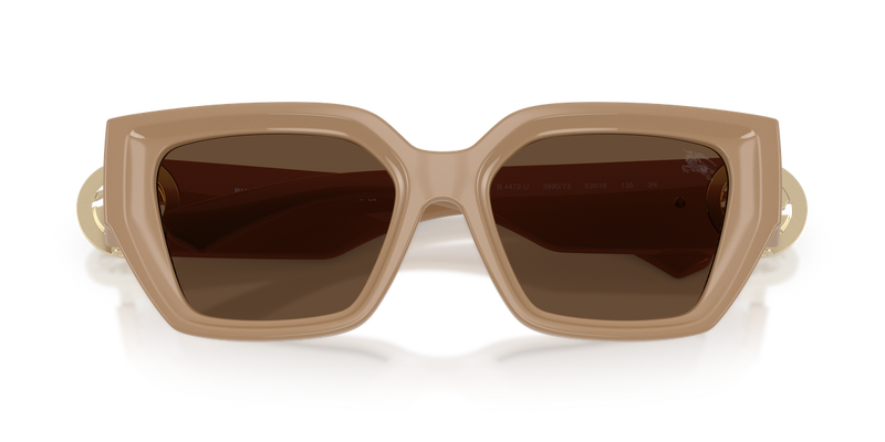 Burberry BE4472U in Beige / Dark Brown (399073) - Alternate View