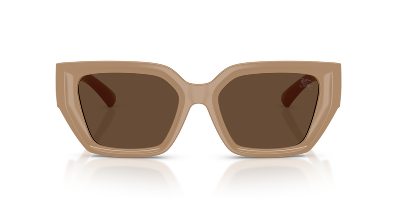 Burberry BE4472U in Beige / Dark Brown (399073) - Alternate View