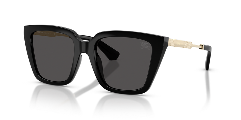Burberry BE4473U in Black / Dark Grey (300187) - Front View