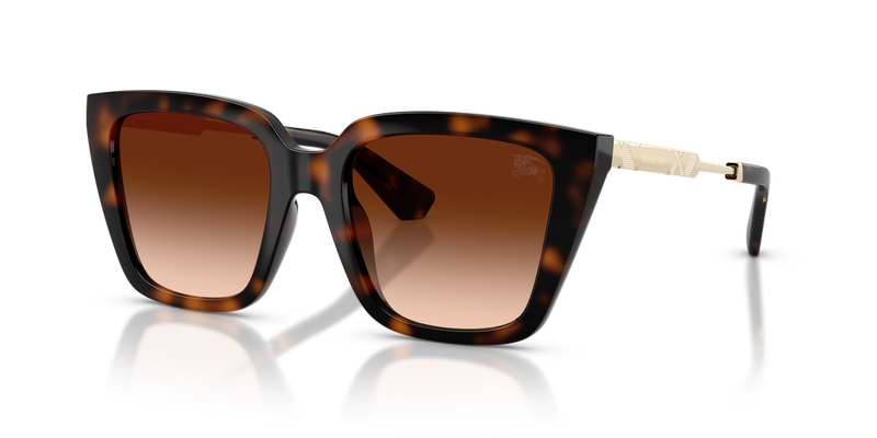 Burberry BE4473U in Dark Havana / Brown Gradient (300274) - Alternate View