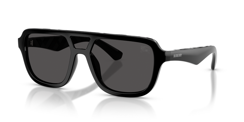 Burberry BE4474U in Black / Dark Grey (300187) - Front View